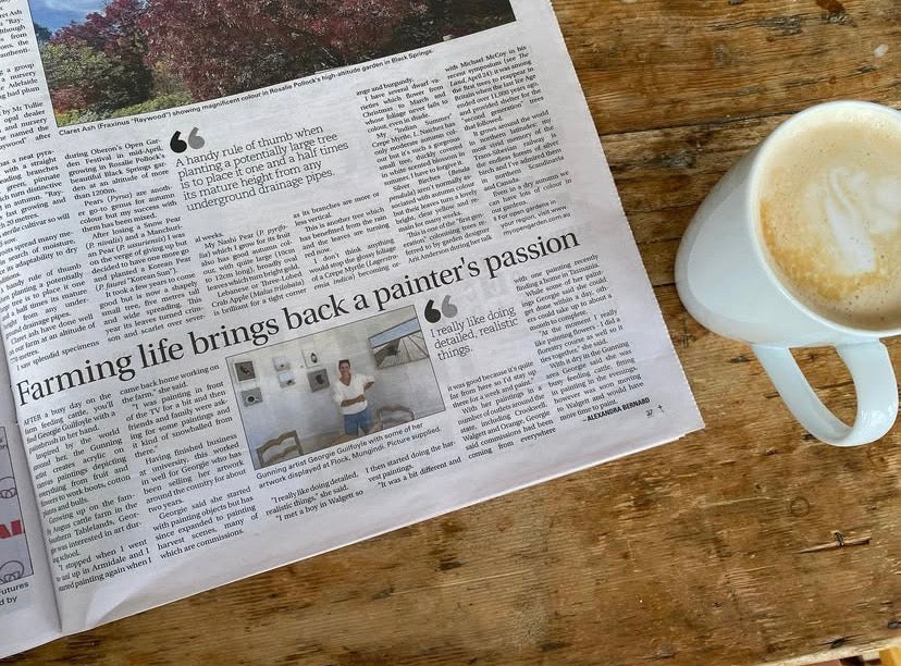 Farming life brings back a painter’s passion