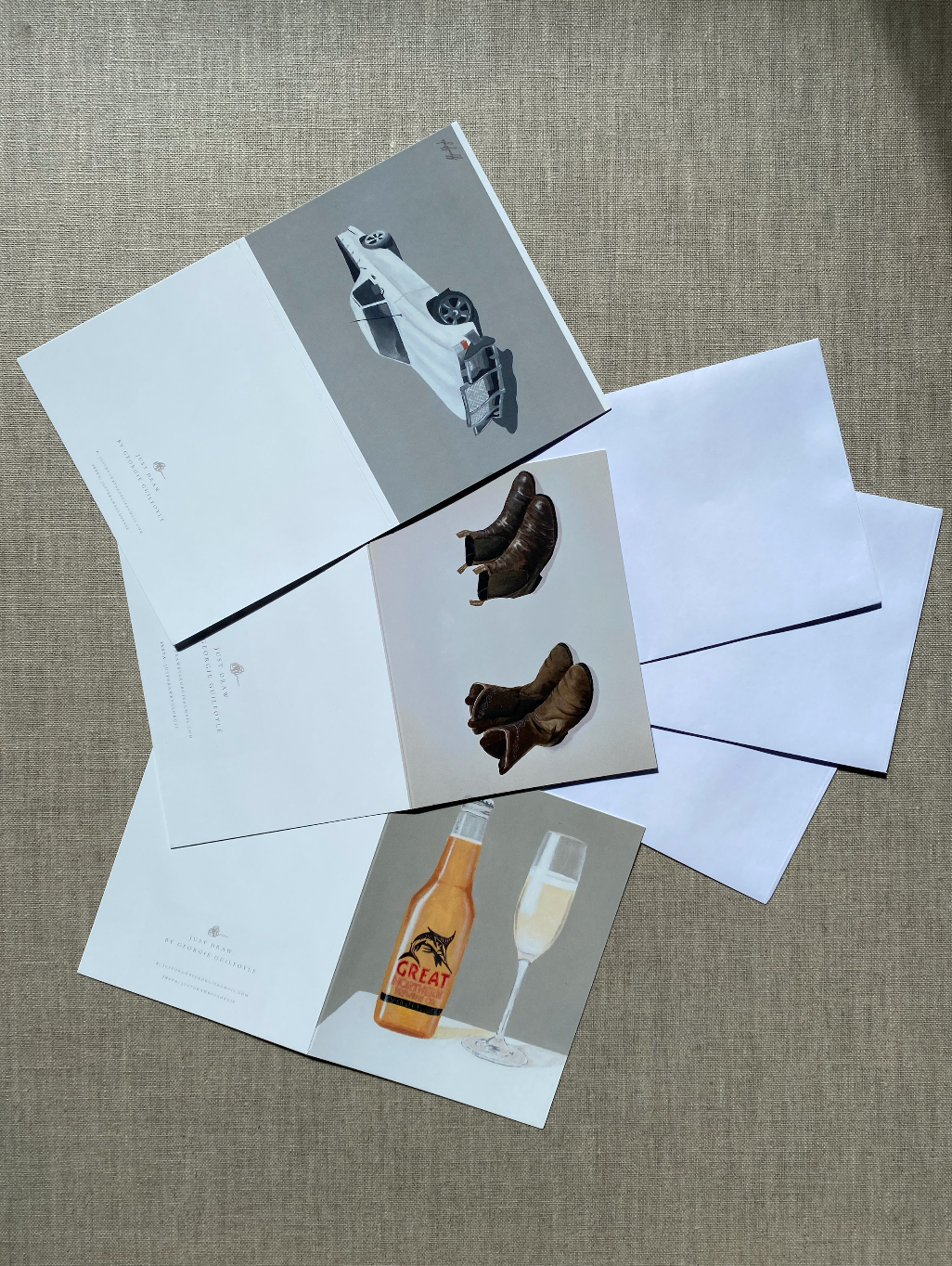 Assorted pack of 'The Essentials' greeting cards