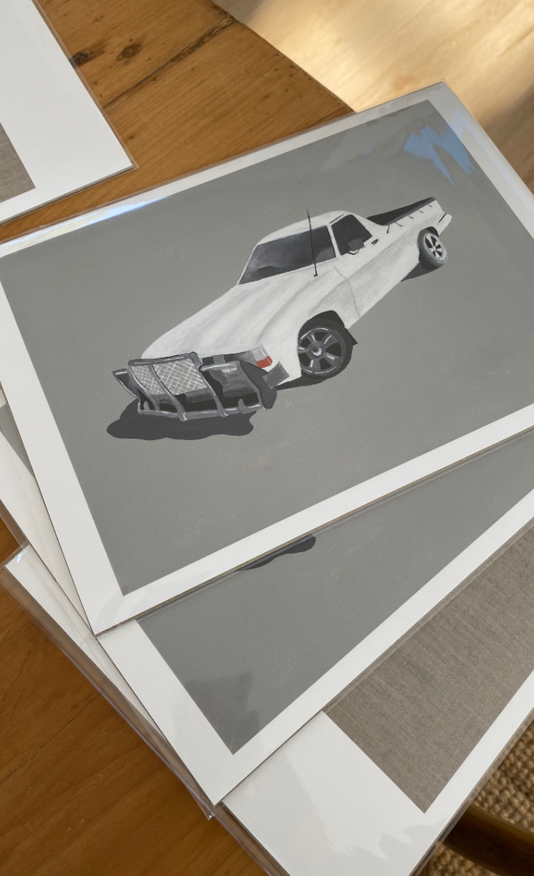 'Fast ute' Print (3 sizes)